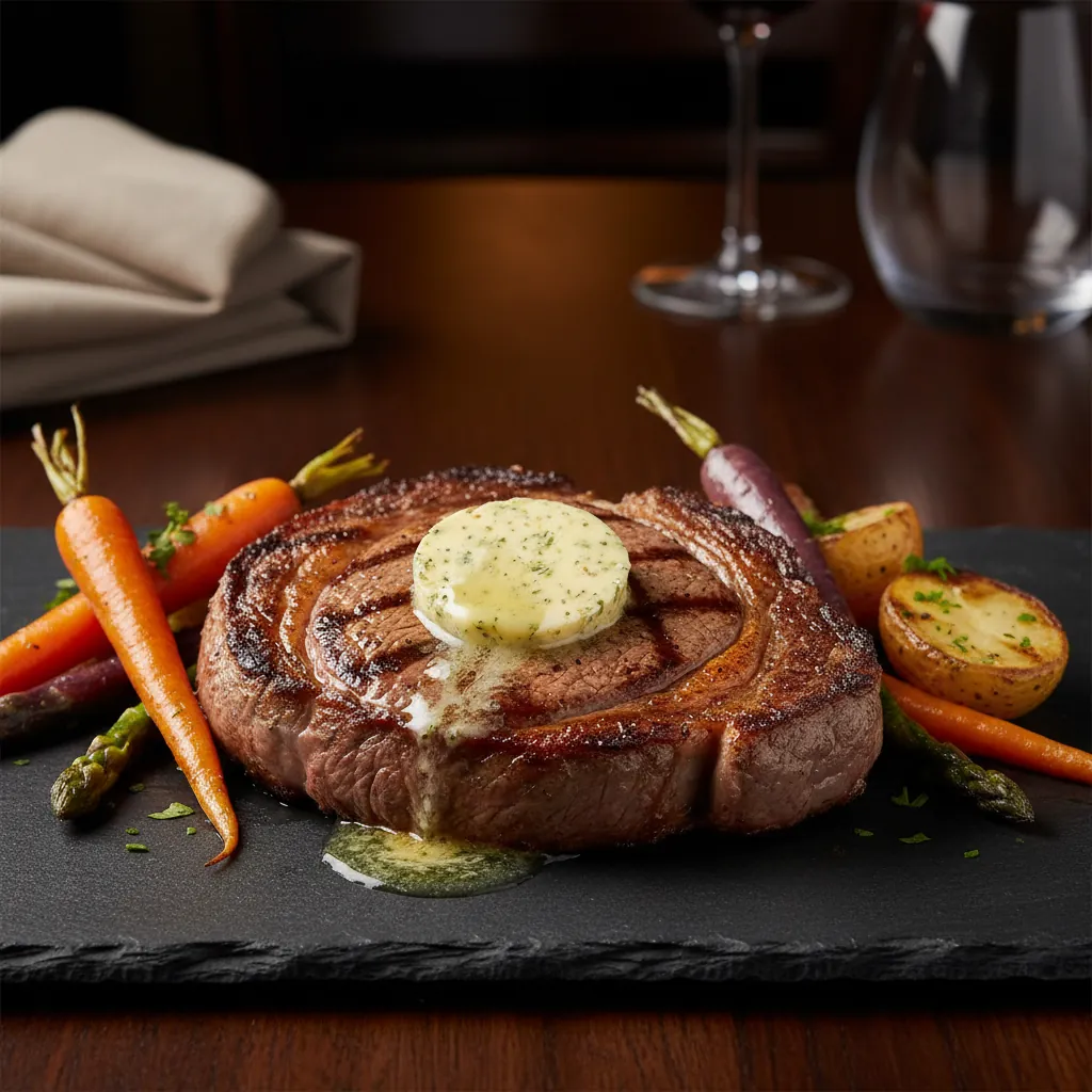 Signature steak gerecht bij Restaurant MEQAN