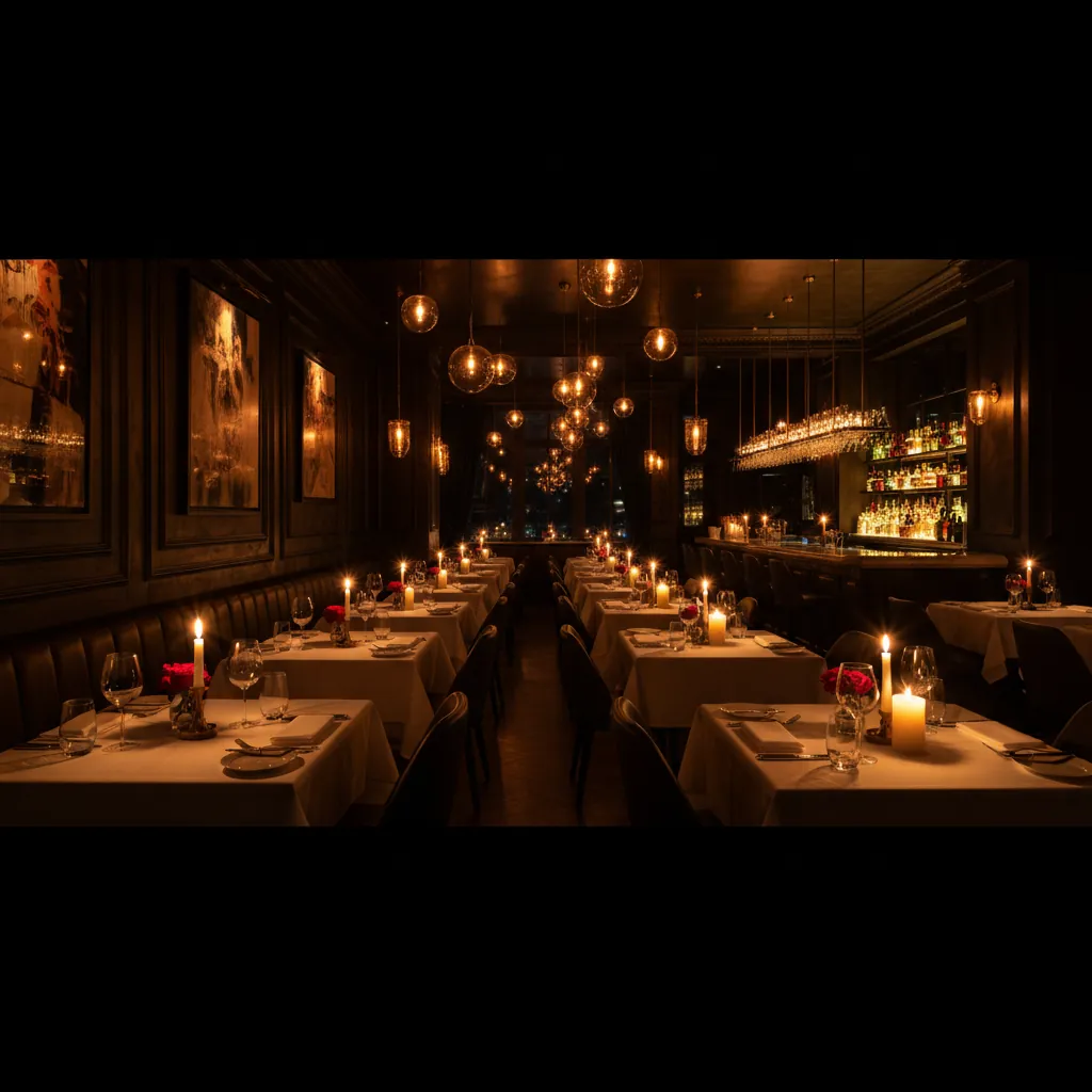 Restaurant MEQAN – sfeervolle interieur bij kaarslicht